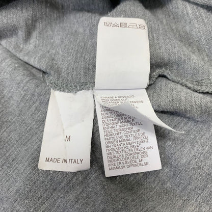 中古◆ブルネロクチネリ 長袖トップス スリムフィット ストレッチコットン メンズ サイズM グレー Brunello Cucinelli 【AFB35】
