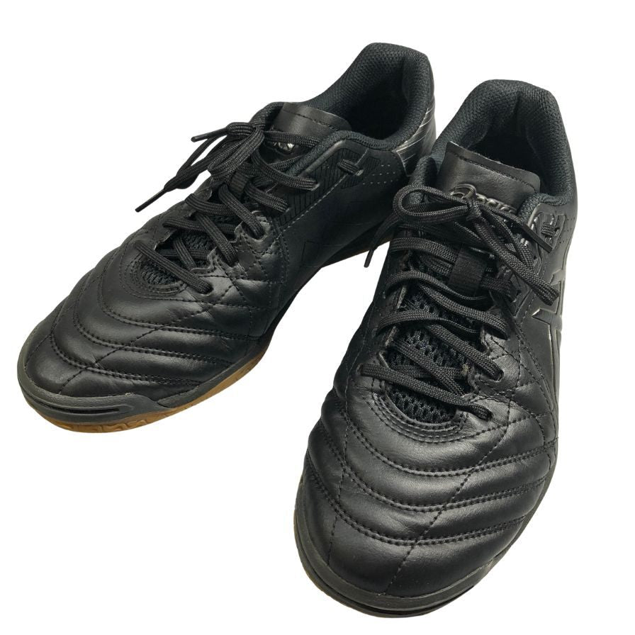 アシックス スニーカー フットサルシューズ カルチェット ブラック メンズ サイズ26 ASICS 約26.0cm【AFC32】
