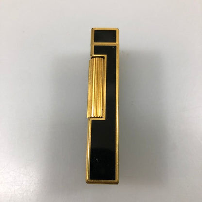 ダンヒル ガスライター ローラー式 ゴールド＆ ブラック  dunhill【AFB55】【中古】