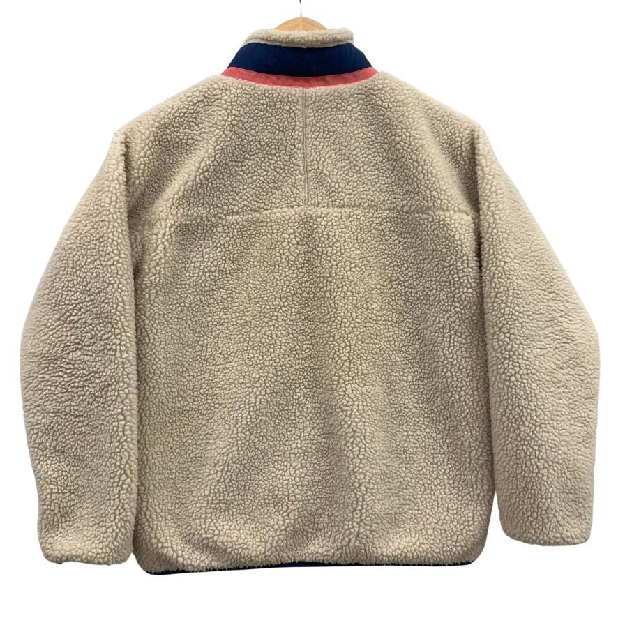 極美品◆パタゴニア フリースジャケット レトロX 65625FA19 キッズ サイズXL ホワイト系 Patagonia retro X 【AFA10】