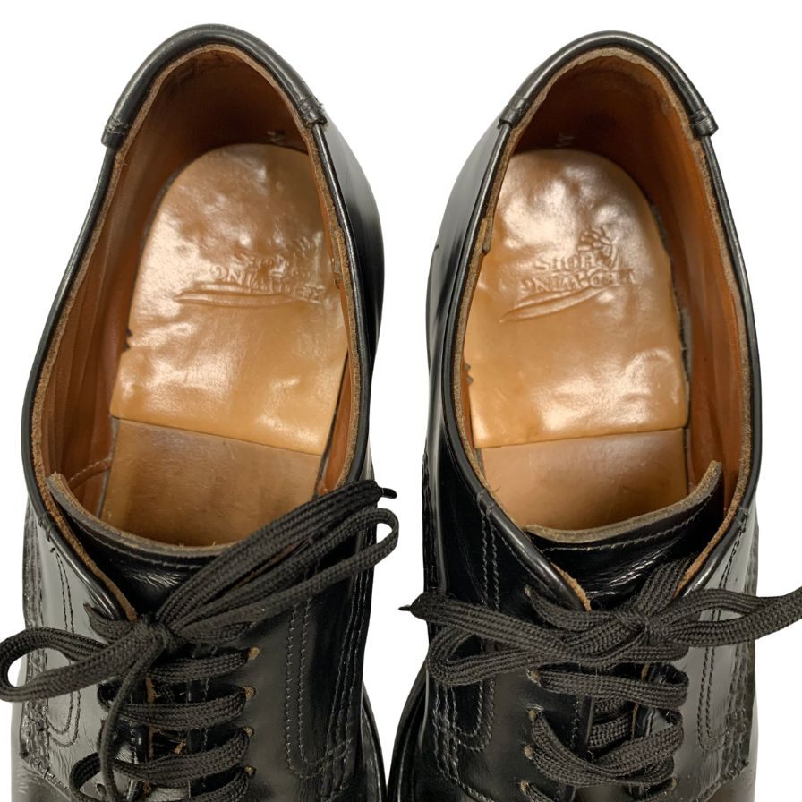 レッドウィング オックスフォード ミルワン ブルーチャー 9087 メンズサイズ UK7 ブラック RED WING 約25.5cm【AFC40】
