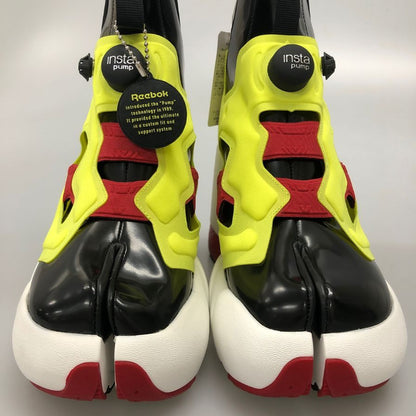 メゾンマルジェラ リーボック スニーカー Tabi Instapump Fury Hi S34WU0023 イエロー系 レディース サイズ36 Maison Margiela Reebok 約22.5cm【AFD5】