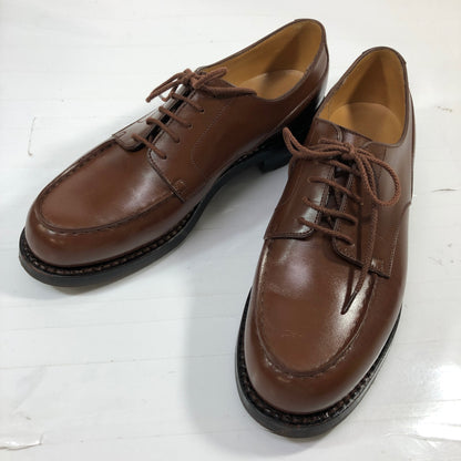 ジェイエムウエストン 641 レザー ゴルフシューズ Uチップ メンズ ブラウン サイズ6D J.M.WESTON ビジネスシューズ 約24.5cm【LA】【中古】