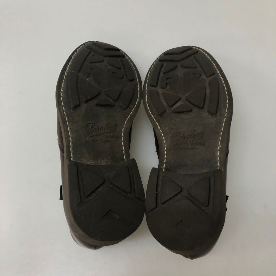 パラブーツ フォトン 145713 サイズ6 メンズ ブラウン Paraboot ビジネスシューズ 約24.5cm【LA】【中古】