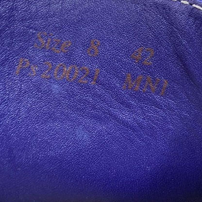 ポールスミス チャッカブーツ レザー ガラスレザー Uチップ 20021 メンズ ブラック サイズ8  Paul smith 約27.0cm【AFC30】