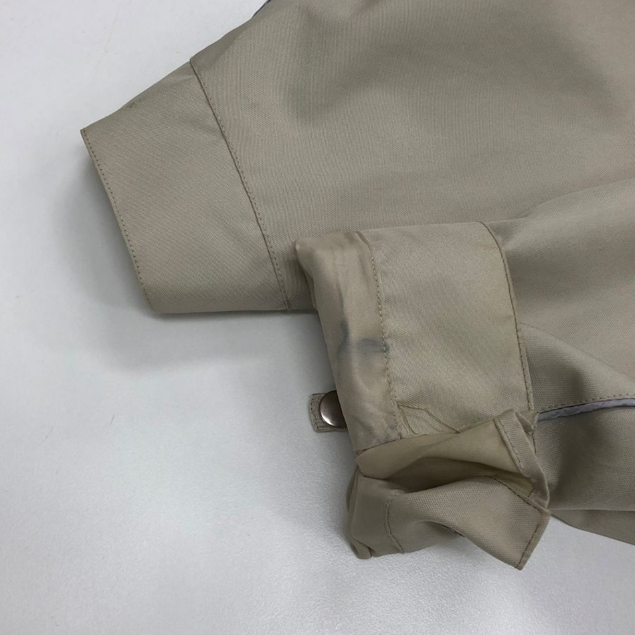 美品◆ベルスタッフ モーターサイクルジャケット ナイロン ベージュ メンズ サイズL Belstaff 【AFB1】