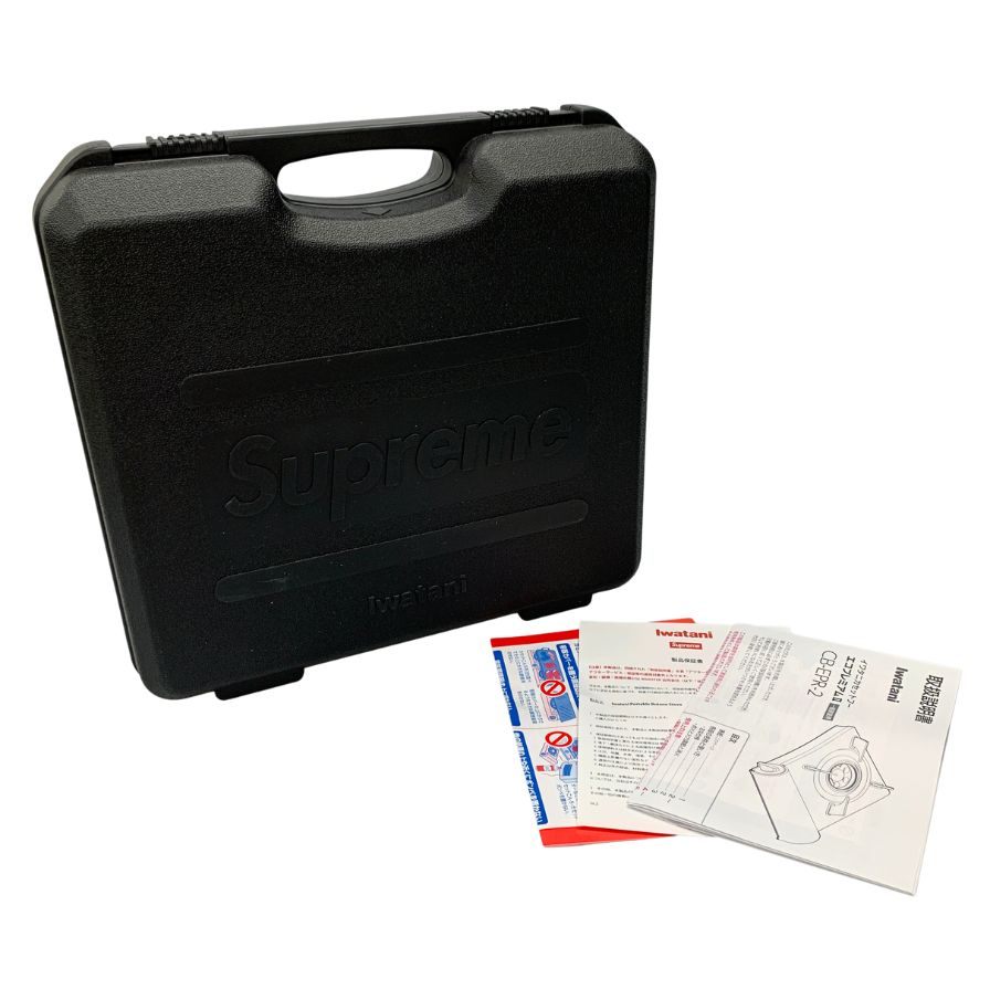 シュプリーム 岩谷産業 カセットコンロ Portable Butane Stove Supreme×Iwatani【AFI28】【中古】