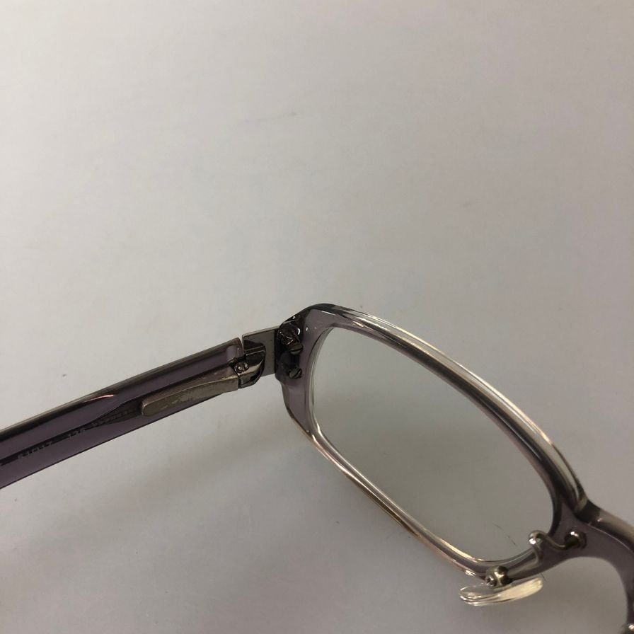 ブルガリ 426 667 メガネフレーム クリアパープル 51□17 135 イタリア製 BVLGARI【AFI2】