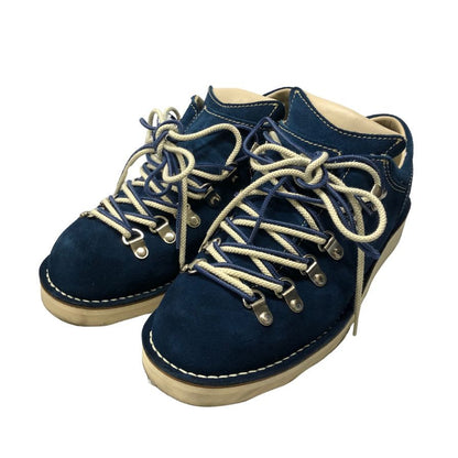 ダナー×THREE WOOD別注 マウンテンリッジ ロー レザーブーツ D4007Z メンズ サイズUS8 ネイビー Danner 約26.0cm【AFD9】