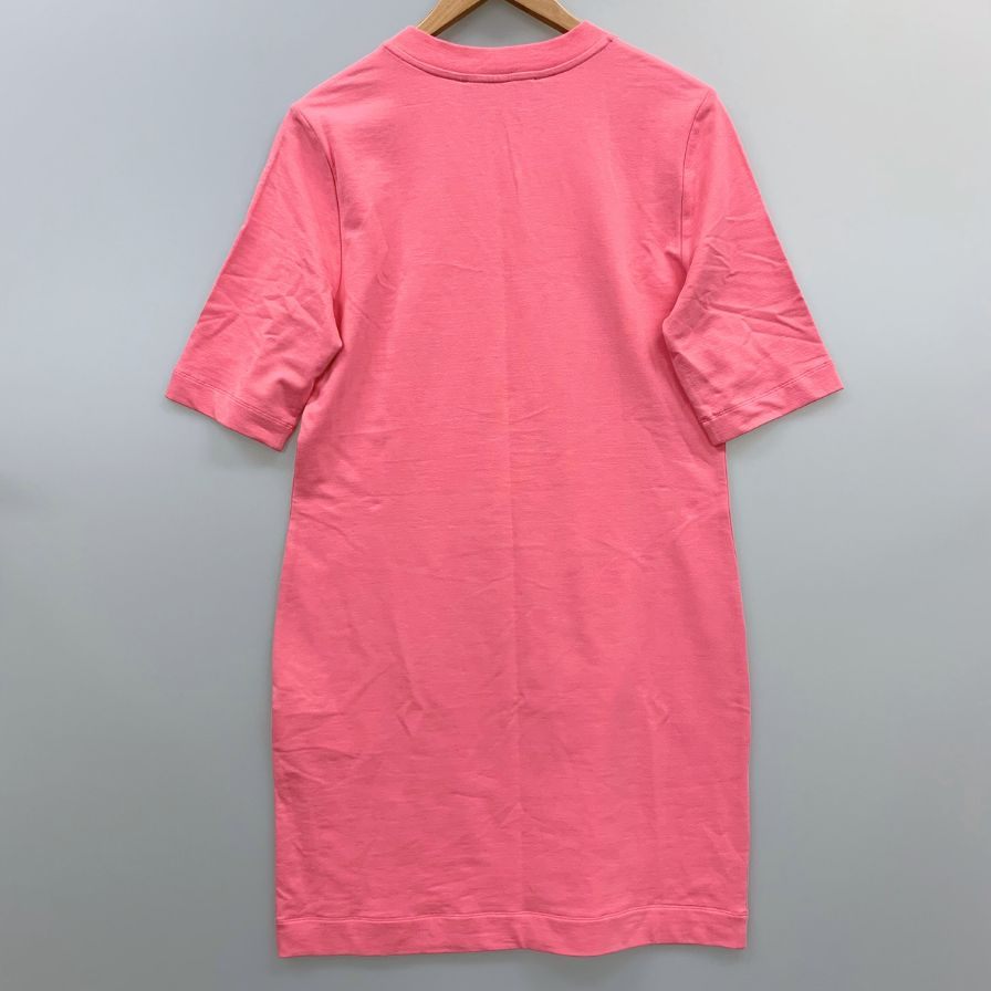 極美品◆ラブモスキーノ ロングＴシャツ スタッズ レディース サイズ44 ピンク Love Moschino 【AFB31】