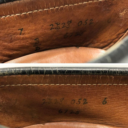 オールデン 052 ローファー  旧ロゴ メンズ ブラック  サイズ7 ALDEN ローファー 約25.0cm【LA】【中古】