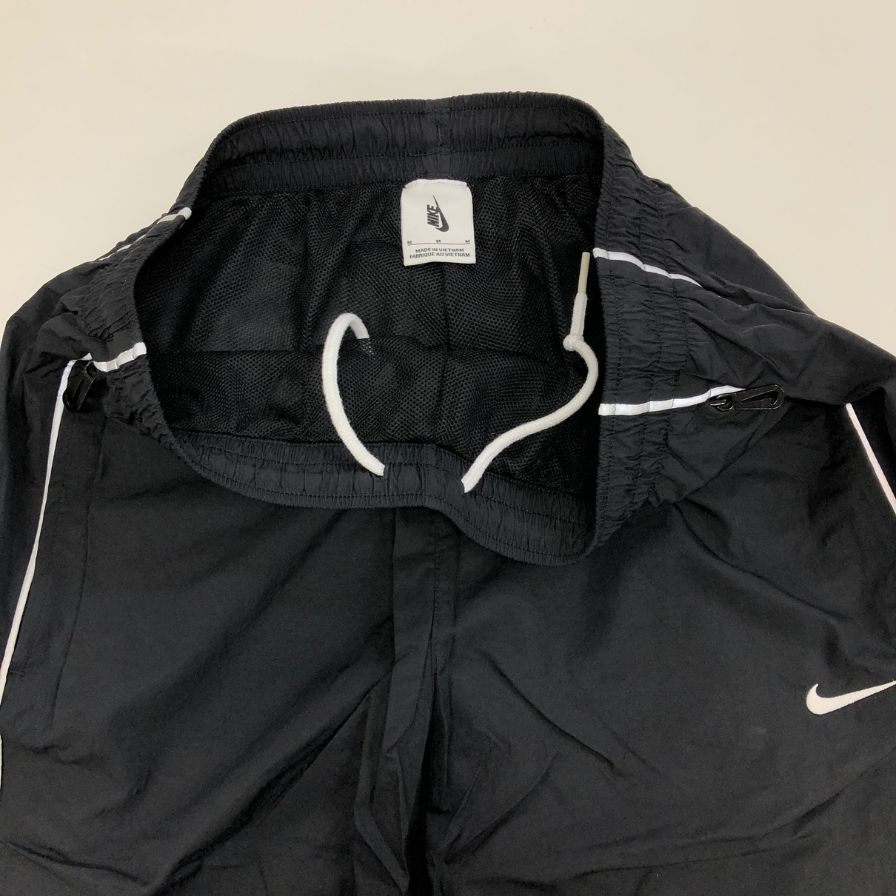 ナイキ 24SS ソロ スウッシュ ウーヴン トラックパンツ ブラック メンズ サイズM NIKE 【AFB19】