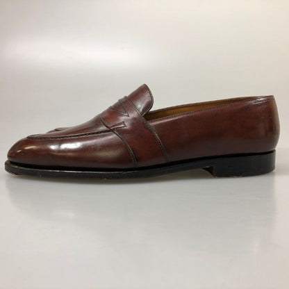 ジョンロブ フェンコート コインローファー メンズ サイズ7.5E ブラウン JOHN LOBB ローファー 約26.0cm【LA】【中古】