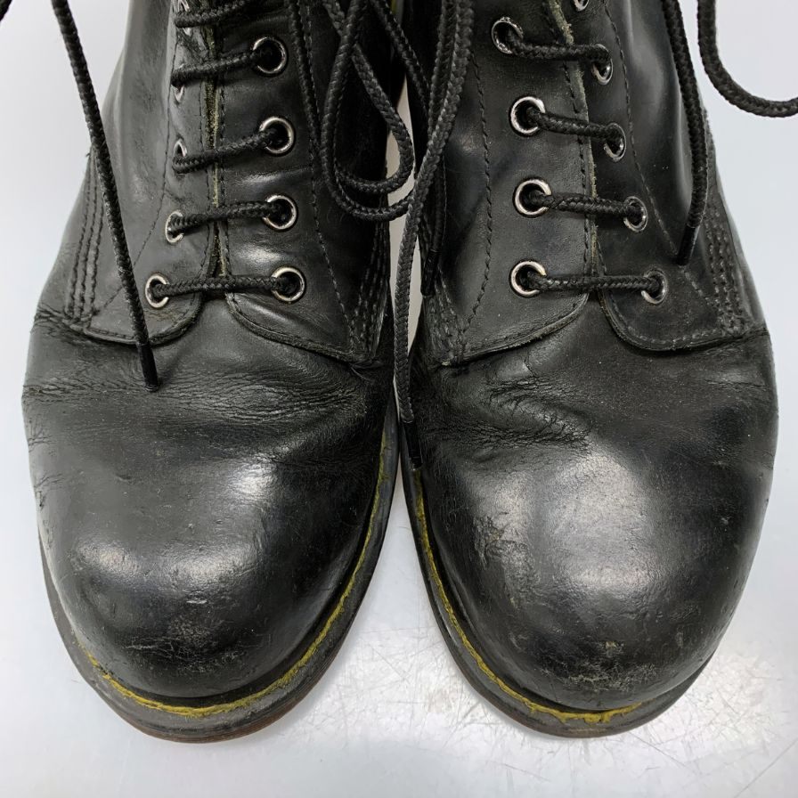ドクターマーチン 10ホール ブーツ スチールトゥ サイズ9 メンズ Dr.Martens 約28.0cm【AFC41】