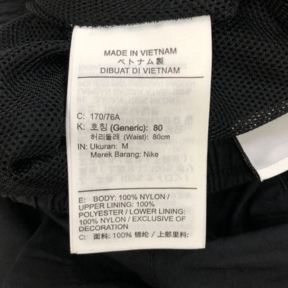 ナイキ 24SS ソロ スウッシュ ウーヴン トラックパンツ ブラック メンズ サイズM NIKE 【AFB19】