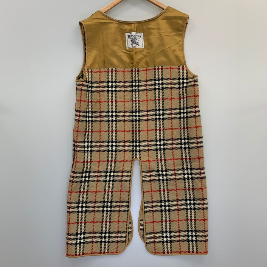 中古◆オールド バーバリーズ  ジップ付ライナー単体 ノバチェック サイズフリー  C-TK83用 Burberry's 【AFB14】