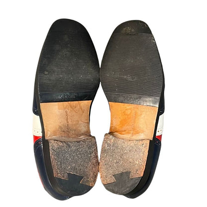トリッカーズ ニードルス別注 レザーシューズ ウイングチップ トリコロール メンズ サイズUK8  Tricker’s ビジネスシューズ 約27.0cm【LA】【中古】