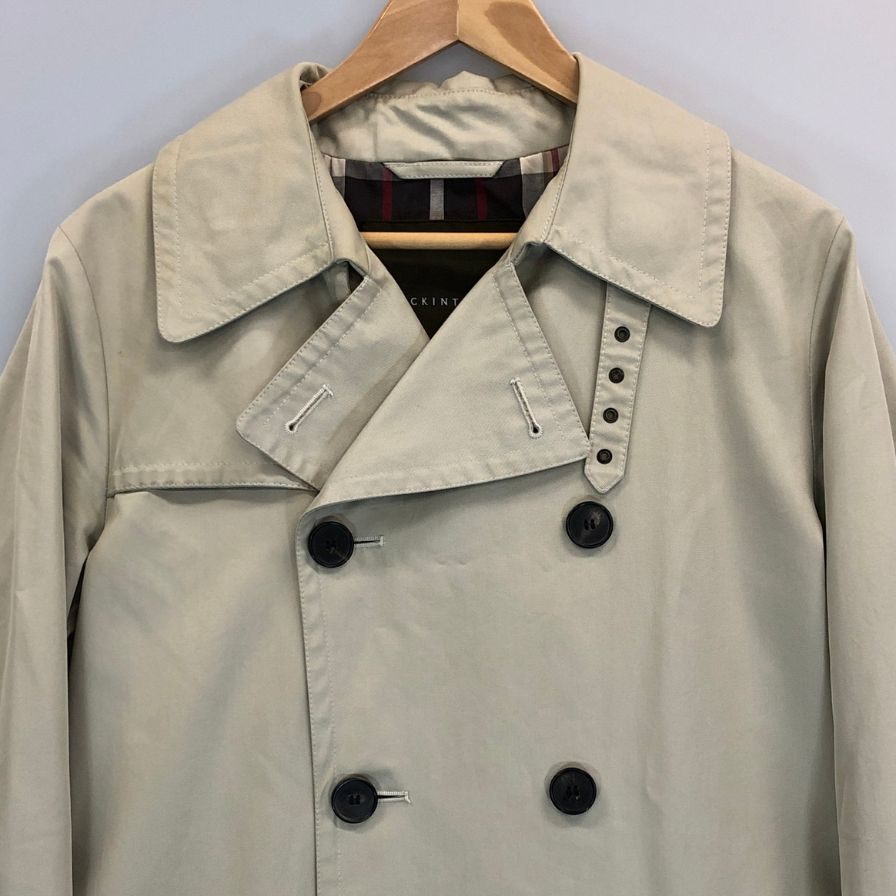 美品◆マッキントッシュ トレンチコート コットン ベージュ メンズ サイズ40 MACKINTOSH 【AFA12】