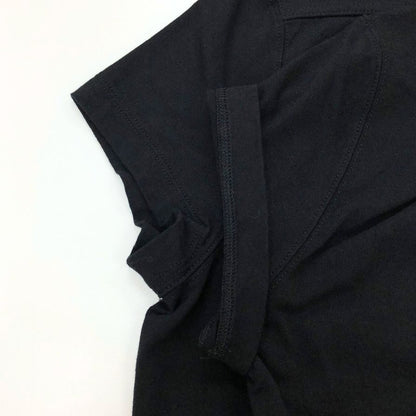 極美品◆リックオウエンス  半袖トップス Tシャツ FOGACHINE s/s 22 レデイース サイズ44 ブラック Rick Owens 【AFB45】
