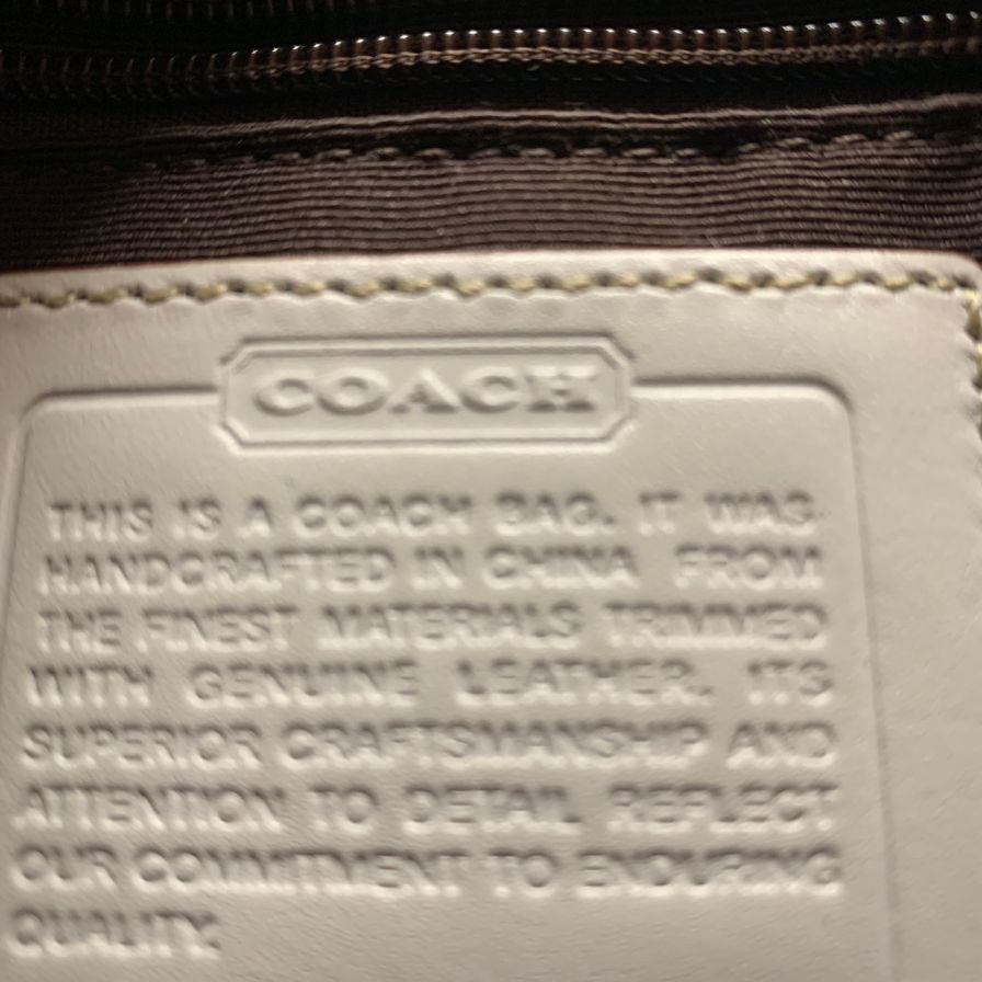 コーチ ショルダーバッグ シグネチャー 10566 レディース ホワイト系 COACH【AFE4】