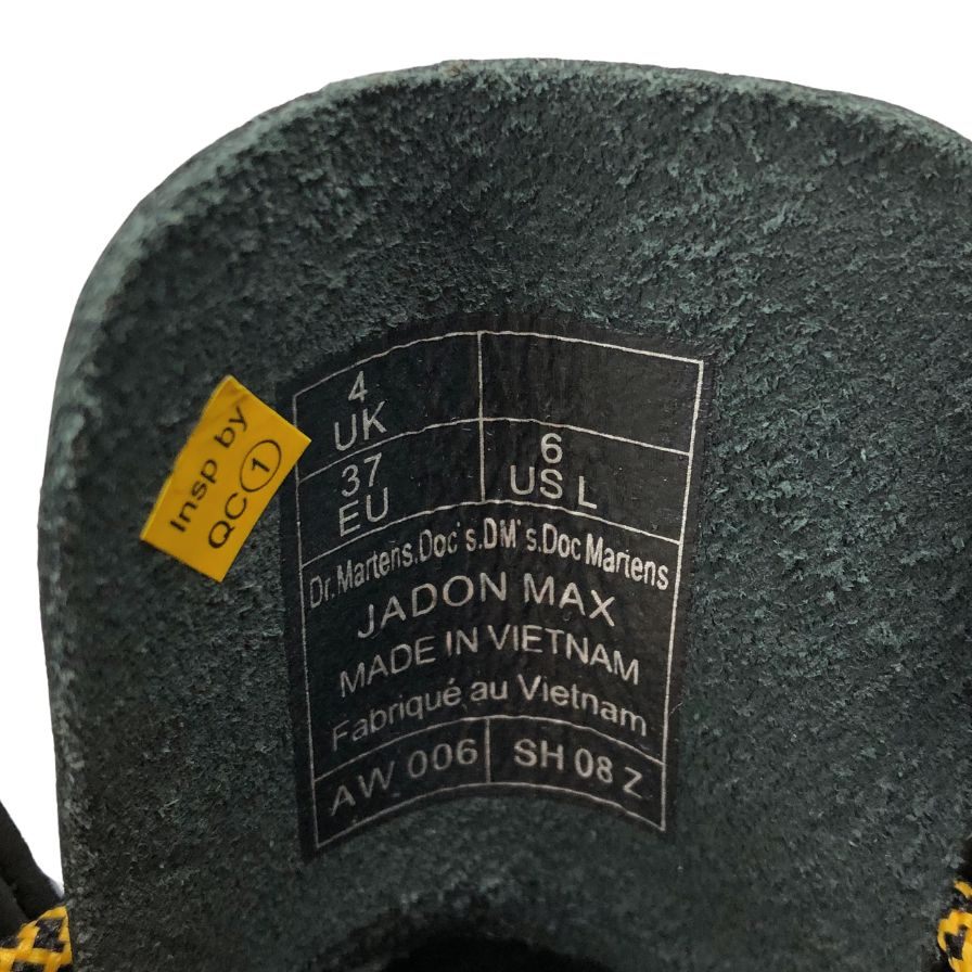 ドクターマーチン ブーツ ジャドン ミックス ブラック 8ホール サイズUK4 DR MARTENS Jadon MAX BLACK 約23.0cm【AFD5】