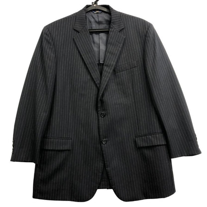 美品◆ブルックスブラザーズ 2B テーラードジャケット ネイビー ストライプ メンズ サイズ44REG Brooks Brothers 【AFF22】