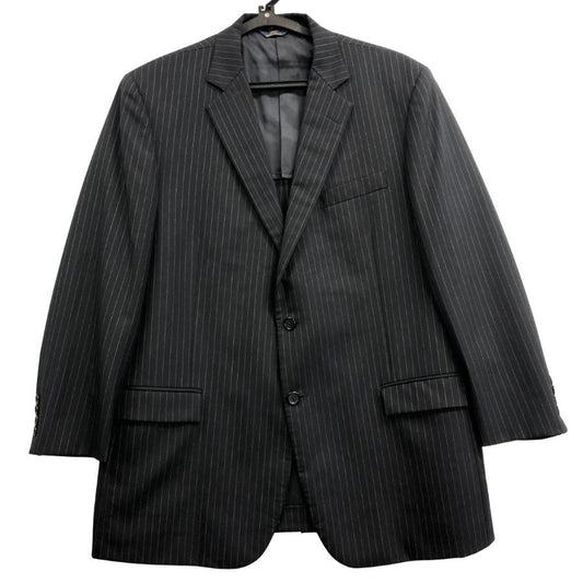 美品◆ブルックスブラザーズ 2B テーラードジャケット ネイビー ストライプ メンズ サイズ44REG Brooks Brothers 【AFF22】