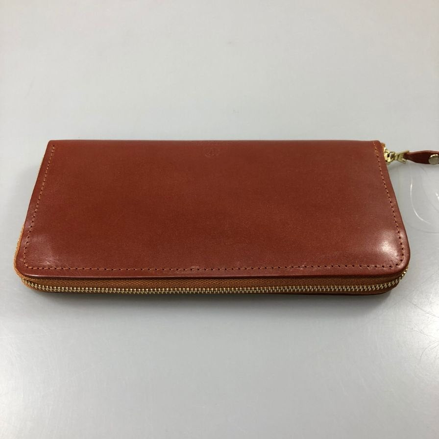 グレンロイヤル 長財布 ラウンドジップ ブライドルレザー ブラウン ゴールド金具 GLENROYAL【AFI1】