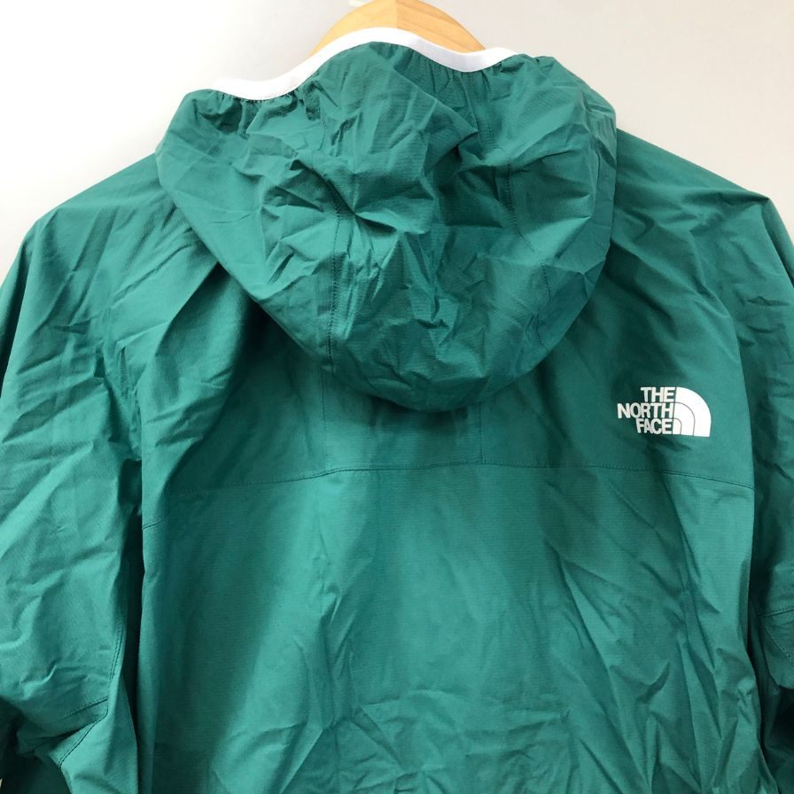 極美品◆ザ ノース フェイス NP12665 GAR ライトレインジャケット TNFグリーン ユニセックス サイズXL THE NORTH FACE 【AFB32】
