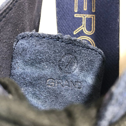 コールハーン ゼログランド C31401  レザースニーカー ウイングチップ オックスフォード スエード ネイビー サイズ7.5 メンズ Cole Haan 約25.0cm【AFC43】