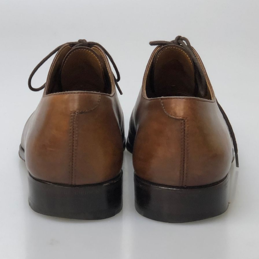 ベルルティ レザーシューズ ホールカット 066 メンズ サイズUK7.5 ブラウン Berluti 約26.0cm【AFC5】