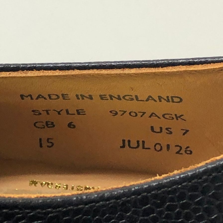 マーク マクナイリー  シボレザー ダブルモンク ブラック サイズ6 メンズ MARK MCNAIRY 約25.0cm【AFD6】