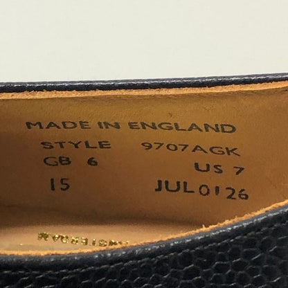 マーク マクナイリー  シボレザー ダブルモンク ブラック サイズ6 メンズ MARK MCNAIRY 約25.0cm【AFD6】