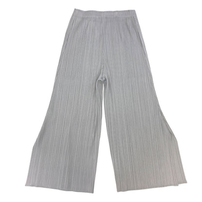 プリーツプリーズ ワイドパンツ PP73-JF144 ポリエステル レディース グレー サイズ5 PLEATS PLEASE 【AFB3】