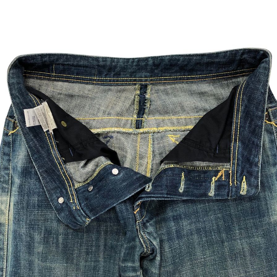 ディーゼル ストレートデニムパンツ ボタンフライ 00ECAL A6001 メンズ サイズ30 インディゴ Diesel 【AFB1】