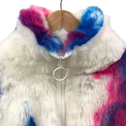 美品◆オフホワイト 19AW ジャケット マルチカラー サイズS OMEA186E19E20002 OFF WHITE 【AFA18】