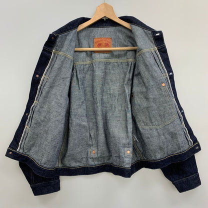 美品◆フルカウント デニムジャケット 2026SS WW2 Model 11.5oz 大戦モデル メンズ サイズ40 ブルー系 FULLCOUNT 【AFA13】