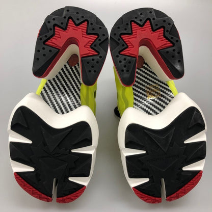 メゾンマルジェラ リーボック スニーカー Tabi Instapump Fury Hi S34WU0023 イエロー系 レディース サイズ36 Maison Margiela Reebok 約22.5cm【AFD5】