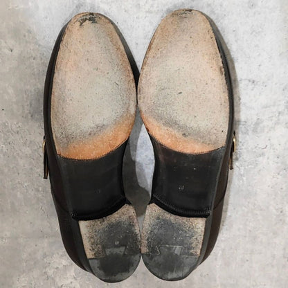 クロケット&ジョーンズ タッセルローファー ウェンドーバー スエード ブラウン メンズ サイズUK7E CROCKETT&JONES ローファー 約25.5cm【LA】【中古】