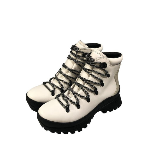 メレル ブーツ トレッキングブーツ Bristol MID レディース サイズ25 ブラック ホワイト系 MERRELL 約25.0cm【AFD3】