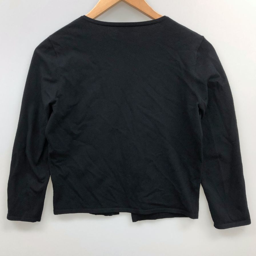 中古■フォクシーブティック ボレロ カーディガン 40サイズ ブラック FOXEY BOUTIQUE 【AFB30】