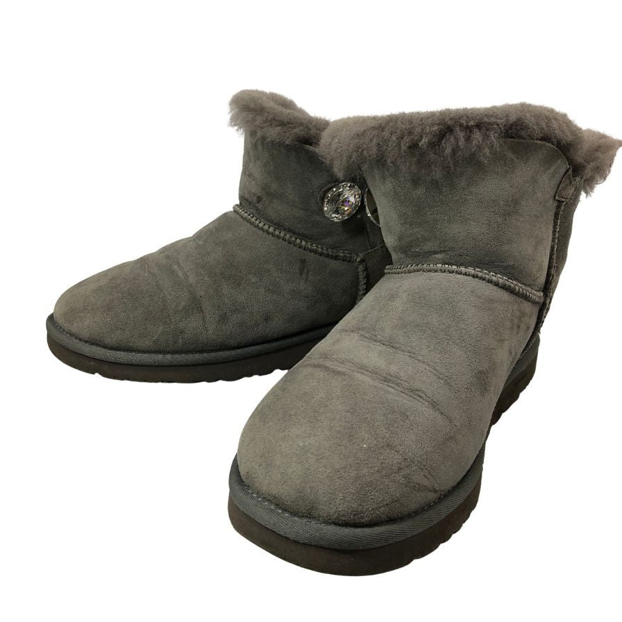 アグ ショートブーツ LYNNEA スタッズ ブラウン レディース サイズ25 1958 UGG 約25.0cm【AFC41】