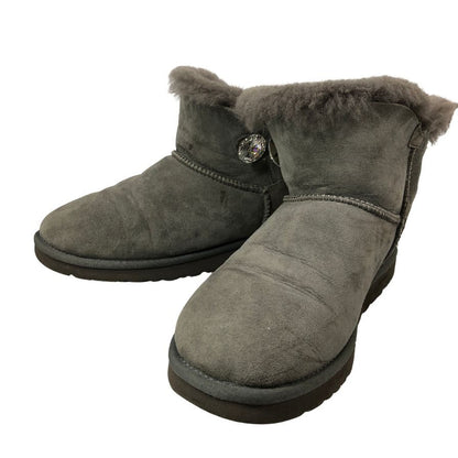 アグ ショートブーツ LYNNEA スタッズ ブラウン レディース サイズ25 1958 UGG 約25.0cm【AFC41】