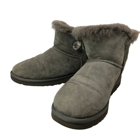 アグ ショートブーツ LYNNEA スタッズ ブラウン レディース サイズ25 1958 UGG 約25.0cm【AFC41】