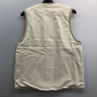 極美品◆ラベンハム キルティングべスト SLJ4038 イギリス製 ホワイト サイズ38・M LAVENHAM 【AFB2】