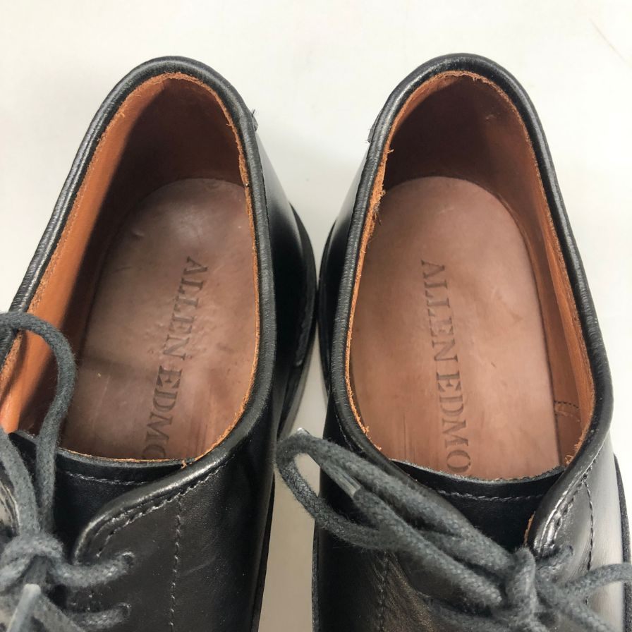 アレンエドモンズ レザーシューズ 5615 ストレートチップ カーフ ブラック サイズ6 メンズ Allen Edmonds 約24.0cm【AFC40】