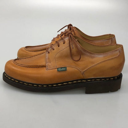 パラブーツ レザーシューズ Uチップ シャンボード リス レザー 710703 ブラウン メンズ サイズ8 Paraboot CHAMBORD ビジネスシューズ 約26.5cm【LA】【中古】