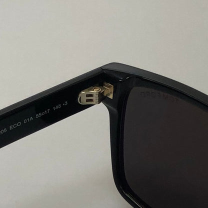 トムフォード  メガネ サングラス  Calder TF1205 ECO 01A 55□17 ブラック TOM FORD【AFB55】