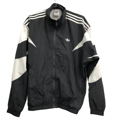 極美品◆アディダスオリジナルス ウーブン トラックジャケット ブラック×ホワイト サイズM-L adidas Originals Rekive 【AFB21】