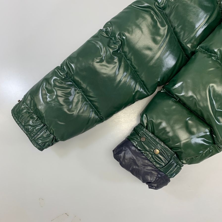 中古◆モンクレール マヤ ダウンジャケット レディース サイズ 5 グリーン  MONCLER MAYA 【AFA3】